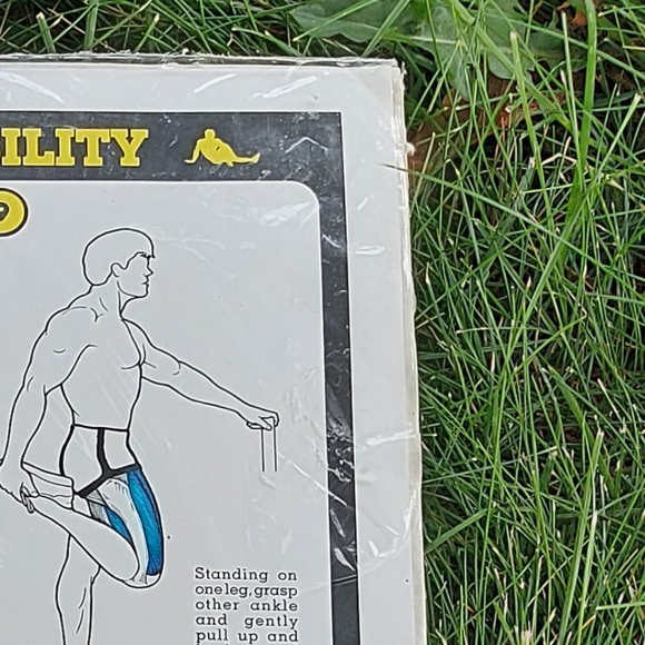 1984 Vintage Bruce Algra Weigh Training Flexibility Fitness Chart Series - Picture 2 of 4